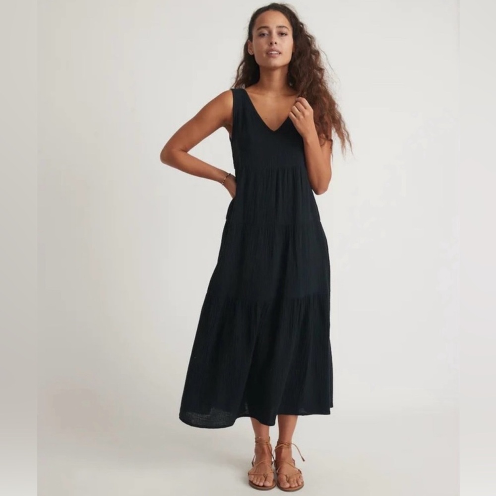 Marine Layer Midnight Maxi Dress